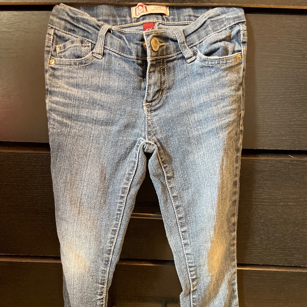 Low rise skinny l.e.i kids pants